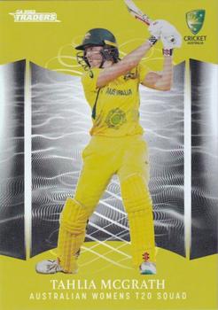 2023-24 TLA Traders Cricket Australia Luxe - Silver #P 050 Tahlia McGrath Front