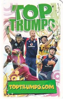 2009 Top Trumps Cricket #NNO Chris Gayle Back