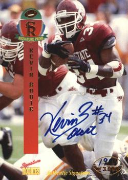 1995 Signature Rookies Signature Prime - Autographs #6 Kevin Bouie Front
