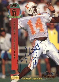 1995 Signature Rookies Signature Prime - Autographs #11 Jerry Colquitt Front