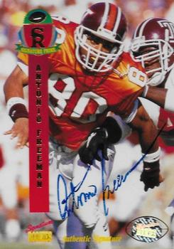 1995 Signature Rookies Signature Prime - Autographs #16 Antonio Freeman Front
