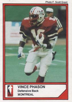 1984 JOGO #136 Vince Phason Front