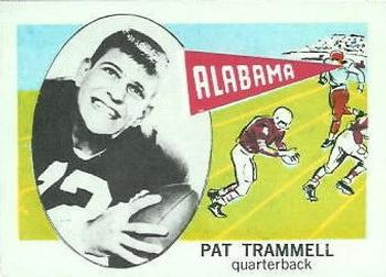 1961 Nu-Cards Football Stars #142 Pat Trammell Front