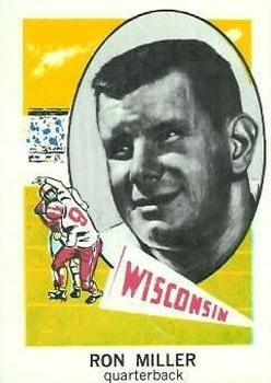 1961 Nu-Cards Football Stars #176 Ron Miller Front