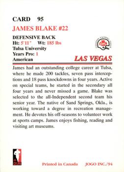 1994 JOGO #95 James Blake Back