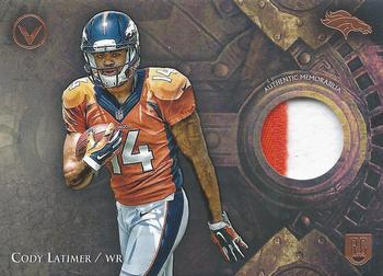 2014 Topps Valor - Patches #VP-CL Cody Latimer Front