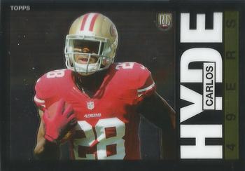 2014 Topps Chrome - 1985 Topps #19 Carlos Hyde Front
