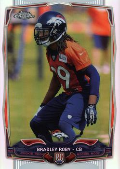 2014 Topps Chrome - Refractor #209 Bradley Roby Front