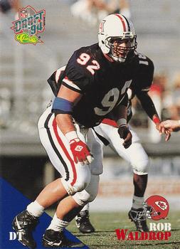 1994 Classic NFL Draft #73 Rob Waldrop  Front