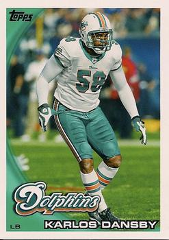 2010 Topps #155 Karlos Dansby  Front