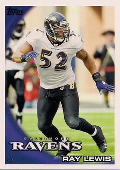 2010 Topps #160 Ray Lewis  Front