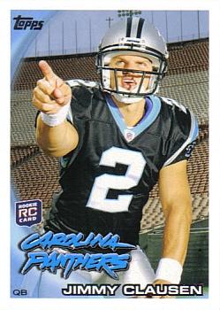 2010 Topps #221 Jimmy Clausen  Front