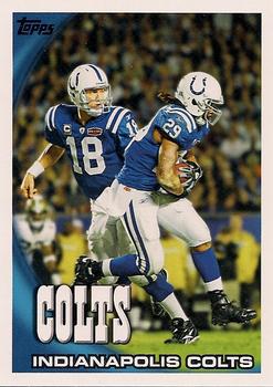 2010 Topps #79 Indianapolis Colts Front