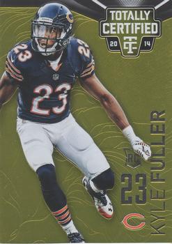 2014 Panini Totally Certified - Platinum Gold #112 Kyle Fuller Front