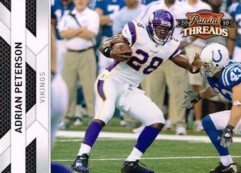 2010 Panini Threads #80 Adrian Peterson  Front