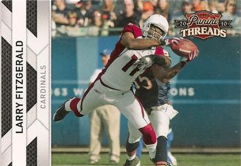 2010 Panini Threads #2 Larry Fitzgerald  Front