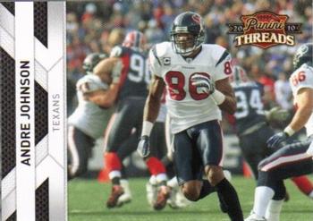 2010 Panini Threads #55 Andre Johnson  Front