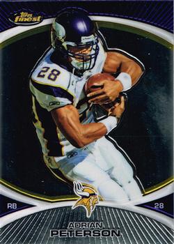 2010 Finest #1 Adrian Peterson  Front