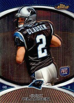 2010 Finest #43 Jimmy Clausen  Front