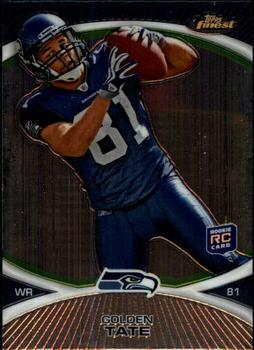 2010 Finest #65 Golden Tate  Front