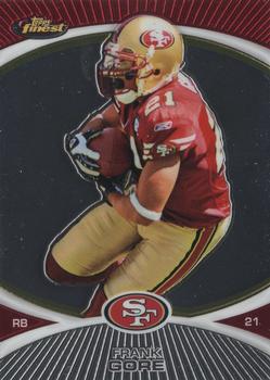 2010 Finest #73 Frank Gore  Front