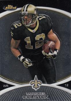 2010 Finest #87 Marques Colston  Front