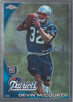 2010 Topps Chrome #C32 Devin McCourty  Front