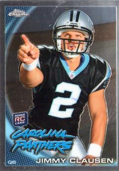2010 Topps Chrome #C130 Jimmy Clausen  Front