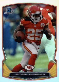 2014 Bowman Chrome - Refractor #38 Jamaal Charles Front