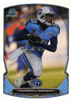 2014 Bowman Chrome - Refractor #92 Kendall Wright Front