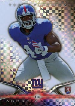 2014 Topps Platinum - Xfractors #110 Andre Williams Front