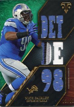 2014 Topps Triple Threads - Relics Emerald #TTR-2 Nick Fairley Front