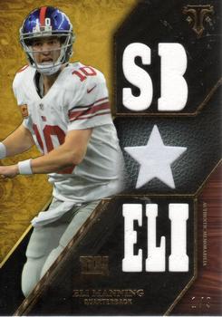 2014 Topps Triple Threads - Relics Gold #TTR-82 Eli Manning Front