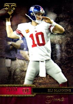 2014 Topps Triple Threads - Ruby #73 Eli Manning Front