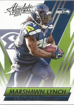 2014 Panini Absolute - Retail #58 Marshawn Lynch Front