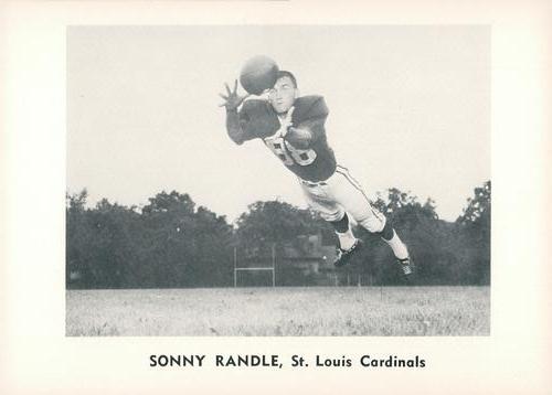 1961 Jay Publishing St. Louis Cardinals #NNO Sonny Randle Front