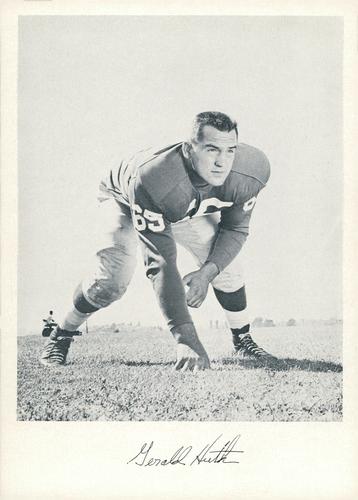 1957 Jay Publishing New York Giants #NNO Gerald Huth Front