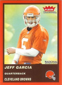 2004 Fleer Tradition National Cleveland Browns #1 Jeff Garcia Front