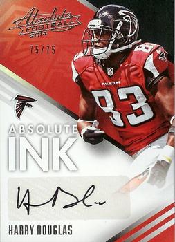 2014 Panini Absolute - Absolute Ink Spectrum Silver #AB-HD Harry Douglas Front