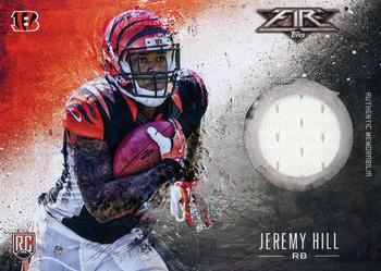 2014 Topps Fire - Fire Relics #FR-JH Jeremy Hill Front
