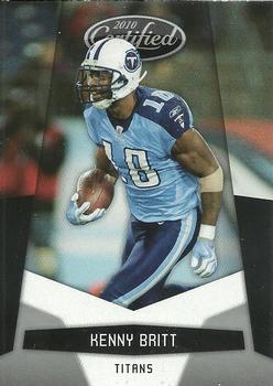 2010 Panini Certified #145 Kenny Britt  Front