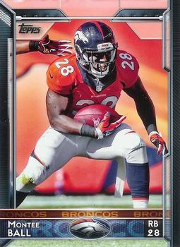 2015 Topps #23 Montee Ball Front