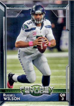 2015 Topps #324 Russell Wilson Front