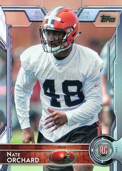 2015 Topps #408 Nate Orchard Front