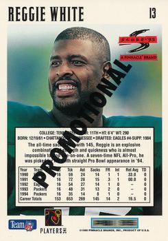 1995 Score - Promotional Backs #13 Reggie White Back