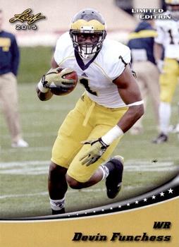 2015 Leaf Draft Limited Edition #4 Devin Funchess Front
