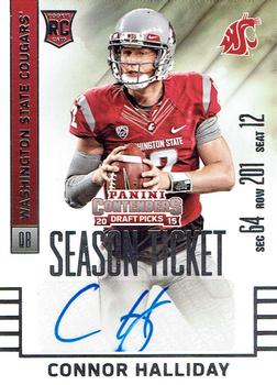 2015 Panini Contenders Draft Picks #169 Connor Halliday Front