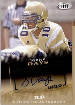 2015 SAGE HIT - Autographs Gold #A30 Synjyn Days Front
