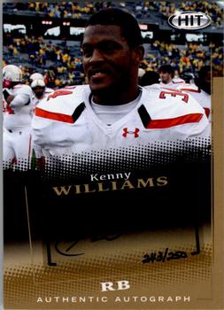 2015 SAGE HIT - Autographs Gold #A134 Kenny Williams Front