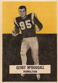 1959 Wheaties CFL #NNO Gerry McDougall Front